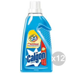 Set 12 CALGON Gel Liquido Ml 750 (Calfort) Detersivi E Pulizia Della Casa
