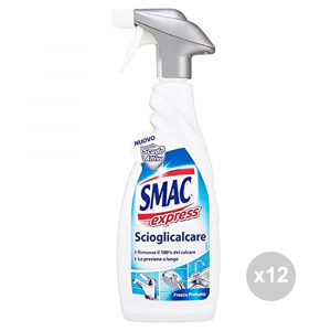 Set 12 SMAC Scioglicalcare trigger ml 650 prodotto per la pulizia della casa
