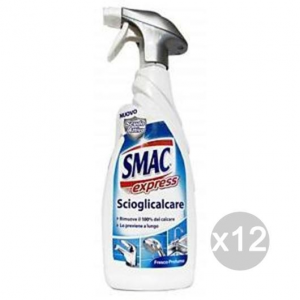 Set 12 SMAC Express Bagno 650 Anticalcare Spray Detersivi E Pulizia Della Casa