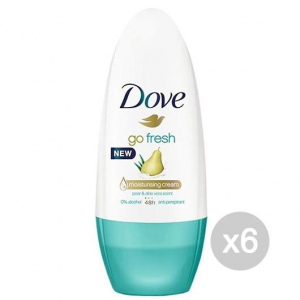 Set 6 DOVE Deodorante Roll-On 50 Aloe Pera Cura E Igiene Del Corpo