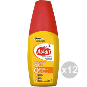 Set 12 AUTAN Plus Spray 100 Ml Giallo Repellente Insetticida