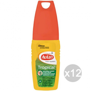 Set 12 AUTAN Tropical Spray 100 Ml Repellente Insetticida
