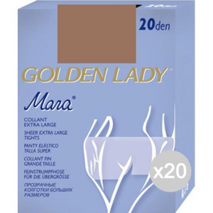 Set 20 GOLDEN LADY Mara Xl Daino Calze Collant Da Donna Abbigliamento E Accessori