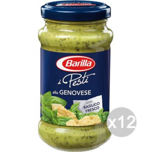 Set 12 BARILLA Sugo Pesto Gr 190 Condimento Per Pasta