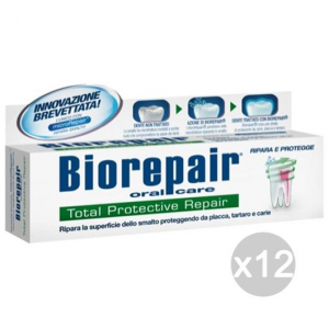 Set 12 BIOREPAIR Dentifricio 75 Total Protective Repair Igiene E Cura Dei Denti