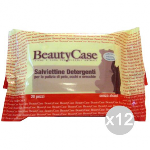 Set 12 Beauty Case Salviette Detergenti Animalix20 Articolo Per Cani