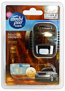 AMBI PUR Auto Base Anti-Tabacco Deodorante Accessori Auto E Moto