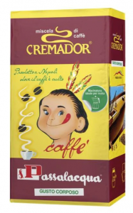 Caffè macinato Cremador in pacchetto 250g - Passalacqua