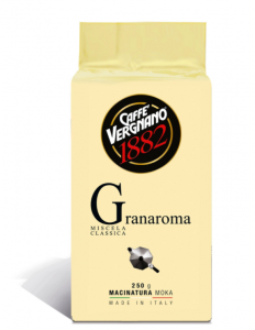 Caffè macinato Granaroma in pacchetto 250g - Caffè Vergnano