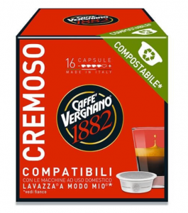 Caffè in capsule Cremoso (16pz) - Caffè Vergnano