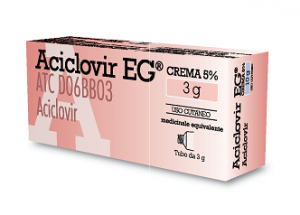 ACICLOVIR EG CR 3G 5%       
