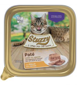 Stuzzy Cat - Patè - Sterilizzato - 100g x 32 vaschette