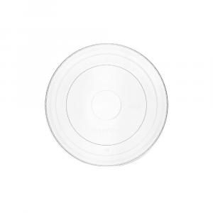 Coperchio trasparente in PLA - 90mm diametro per zuppiere e bicchieri in cartoncino