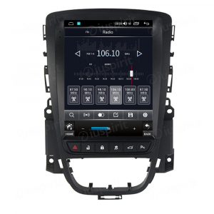 ANDROID autoradio navigatore per Opel Astra J 2009-2015 stile tesla CarPlay Android Auto GPS USB WI-FI Bluetooth 4G LTE