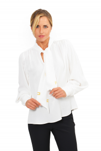 Elisabetta Franchi Shirt with Tie