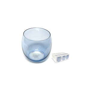 H&H Confezione 6 Bicchieri In Vetro Buly Sky Cc460 Arredo Tavola