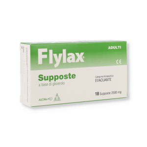 FLYLAX SUPPOSTE GLICERINA AD18X2500MG