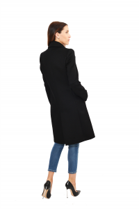 Knee-length Coat