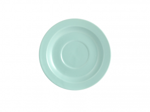 H&H Set 6 Piattini Per Tazze Tâ??Â¿ Stoneware Azzurro Cm14 Arredo Tavola