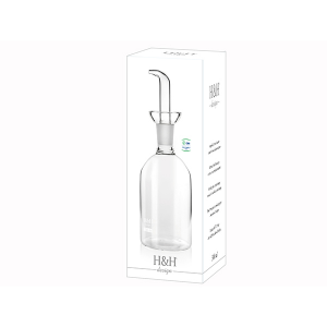 H&H Ampolla borosilicato trasparente cilindrica cc300 utensile da cucina