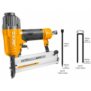 Chiodatrice graffatrice pneumatica  2 IN 1