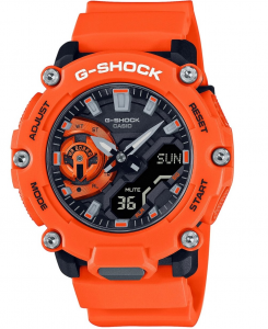Casio G-Shock, orologio digitale multifunzione arancione