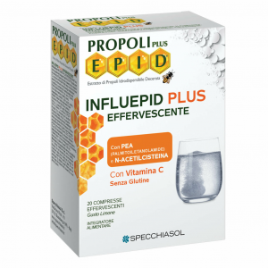 INFLUEPID PLUS PROPOLI - 20 COMPRESSE EFFERVESCENTI GUSTO LIMONE