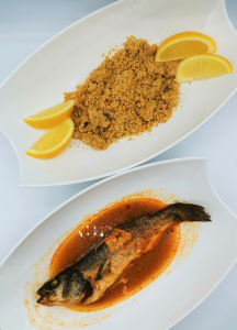 Cuscus con zuppa di pesce 