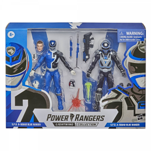 Power Rangers Lightning Collection: S.P.D. B-SQUAD BLUE RANGER Vs. S.P.D. A-SQUAD BLUE RANGER by Hasbro