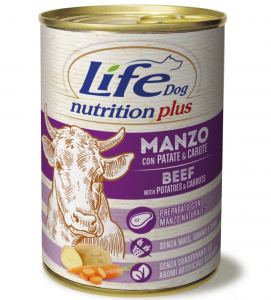 Life Dog - Nutrition Plus - Adult - 400gr x 12 lattine