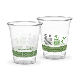 Bicchieri PLA trasparente Premium per Smoothies 360ml - D96 - Main view - small