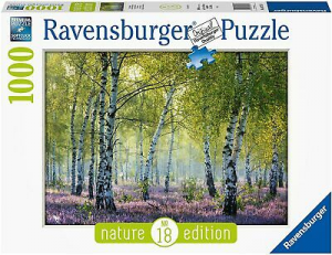 Ravensburger Puzzle 1000 Pz  Bosco Di Betulle 16753 Per Adulti