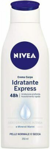 Nivea Crema Corpo Idratante Express 48H Idratazione Pelle Normale Secca Ml 249