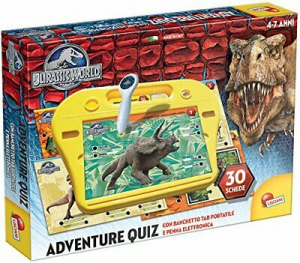 Lisciani 51168  Jurassic World Quiz Super Desk Kit Divertente