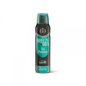 Breeze  Men Dry Protection 48H  Deodorante Spray 150 Ml