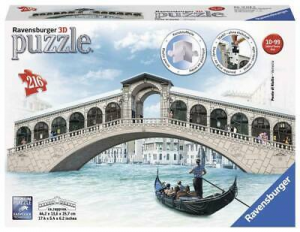 Ravensburger Italy Ponte Di Rialto Puzzle 3D Building 12517