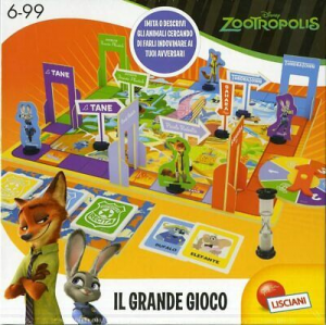 Lisciani Giochi 52974  Zootropolis Il Grande Gioco Multicolore