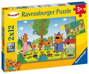 Ravensburger Puzzle  Kid E Cats Puzzle 2X12 Cm 05079 5