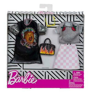 Mattel - Barbie Vestiti Abiti Bambole Look Completi Con Accessori Fkt27 Fxj58