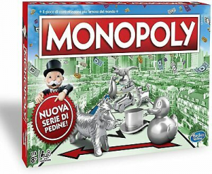 Hasbro Monopoly Classico Con Pedine Nuove Gioco Da Tavolo