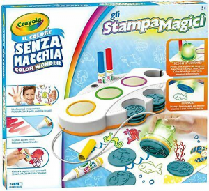Crayola  Gli Stampamagici Set Stampini Colore Senza Macchia 250270
