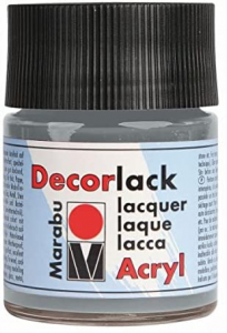 Decorlack Acryl Acrilico  Marabu 50 Ml. 113005 078 Grey