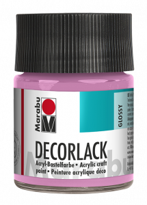 Decorlack Acryl Acrilico  Marabu 50 Ml. 113005 133 Pink
