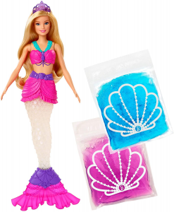 Barbie   Dreamtopia Bambola Sirena con Slime Multicolore 3+ Anni GKT75