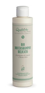 Bio Doccia Shampoo delicato limone e Menta 100% Naturale by Qualiterbe