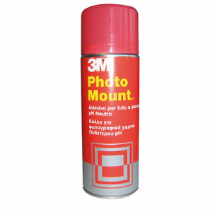Adesivo Spray 3M Photo Mount Alta Qualita' - Trasparente 400Ml