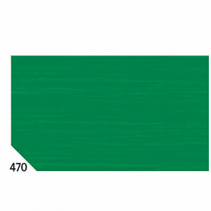 10Rt Carta Crespa Verde Bandiera 470 (50X250Cm) Gr.60 Sadoch