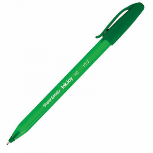 Penna Sfera Inkjoy 100 Stick 1,0Mm Verde Papermate Cf 50 Pz