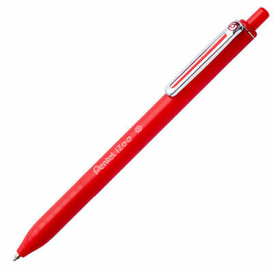 Penna Sfera A Scatto I Zee Rosso 0.7Mm Pentel Cf 12 Pz