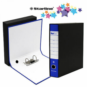 Registratore Starbox F.To Commerciale Dorso 5Cm Blu Starline